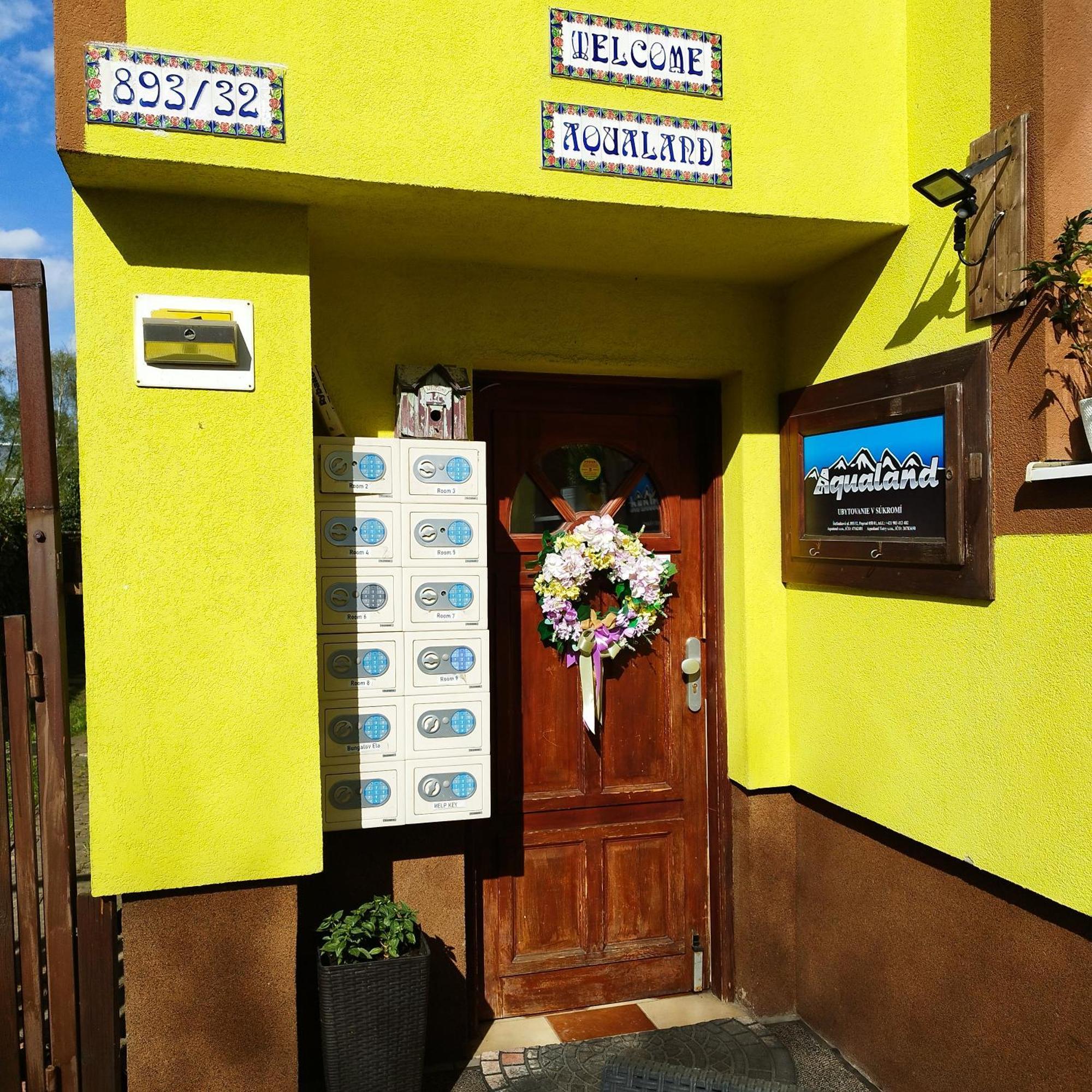 Pension Aqualand Free Parking Poprad Dış mekan fotoğraf